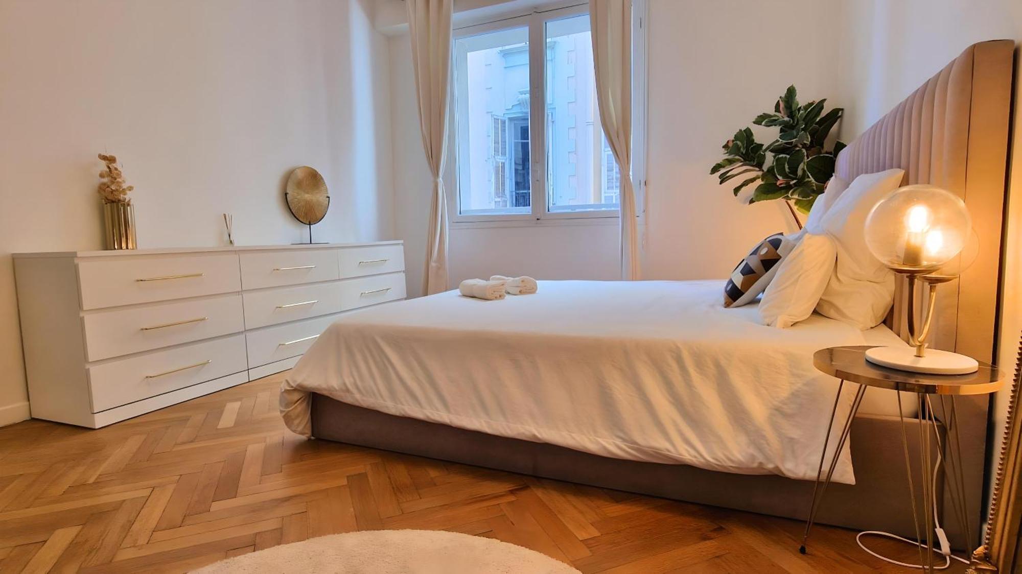 Jazzy Et Spacieux Appartement Prom Des Anglais 尼斯 外观 照片